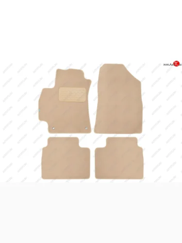 Коврики салона (текстиль) Klever Premium (Бежевый) Hyundai Elantra  CN7 (2020-2023)