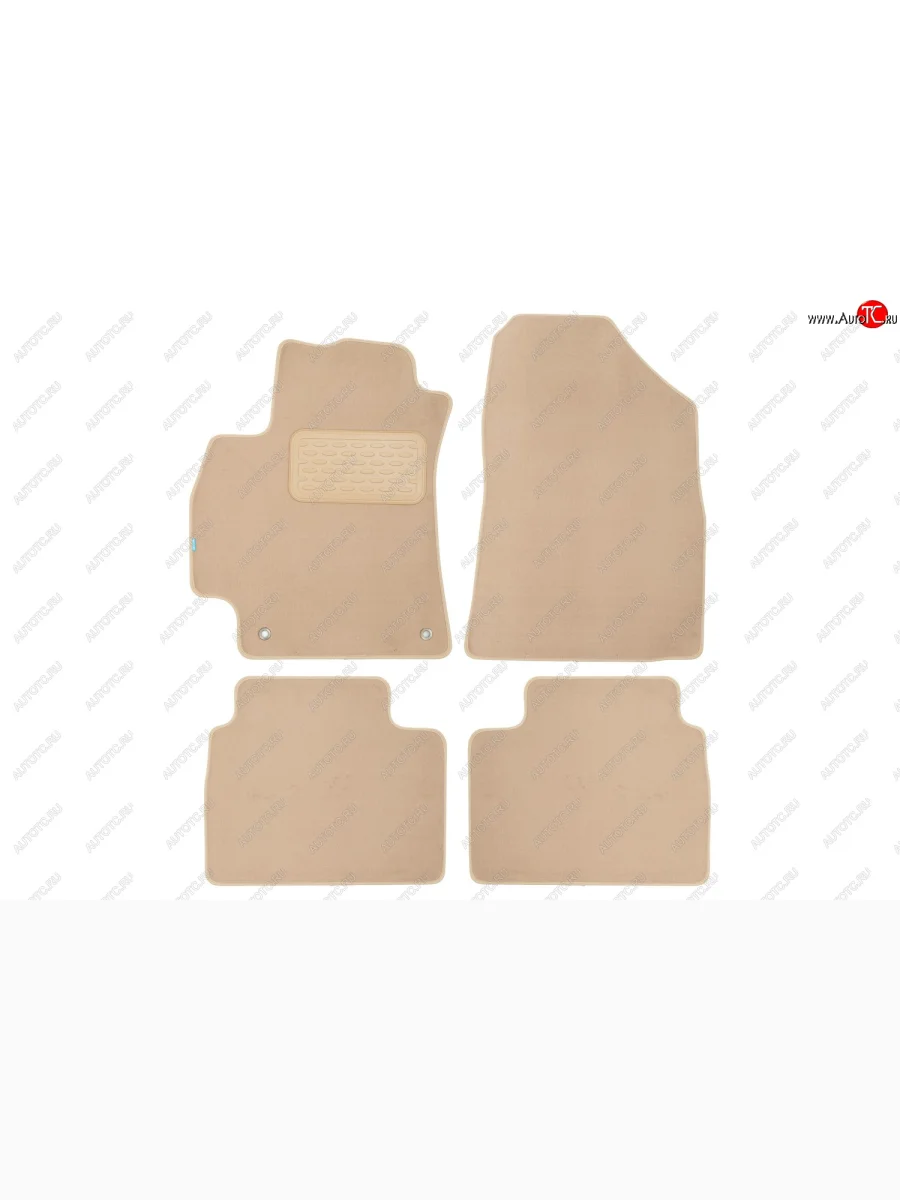 Коврики салона (текстиль) Klever Premium  Hyundai Elantra (2020-2023) CN7 (Бежевый)  в Керчи Республика Крым