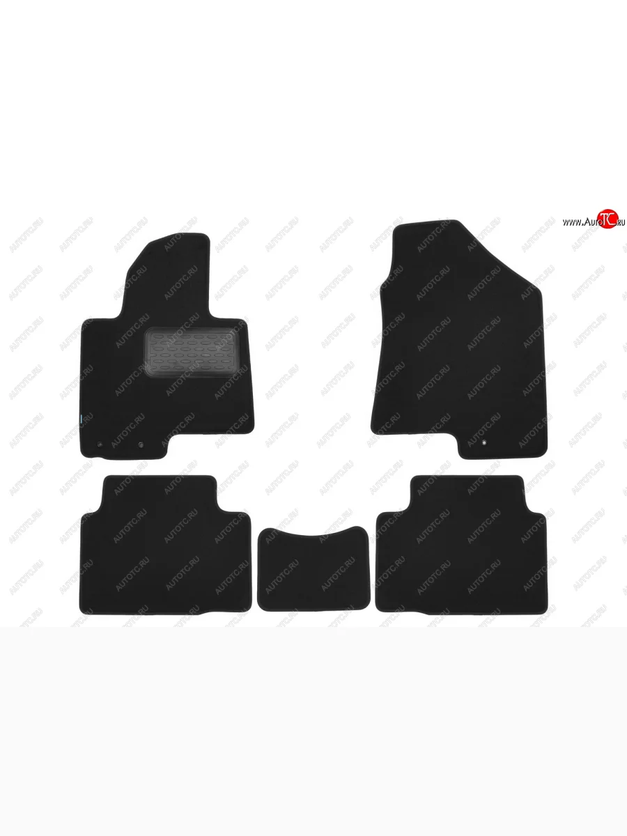 Коврики салона (текстиль) Klever Premium  Hyundai IX35 (2009-2018) LM (Чёрные)  в Самаре Самарской области