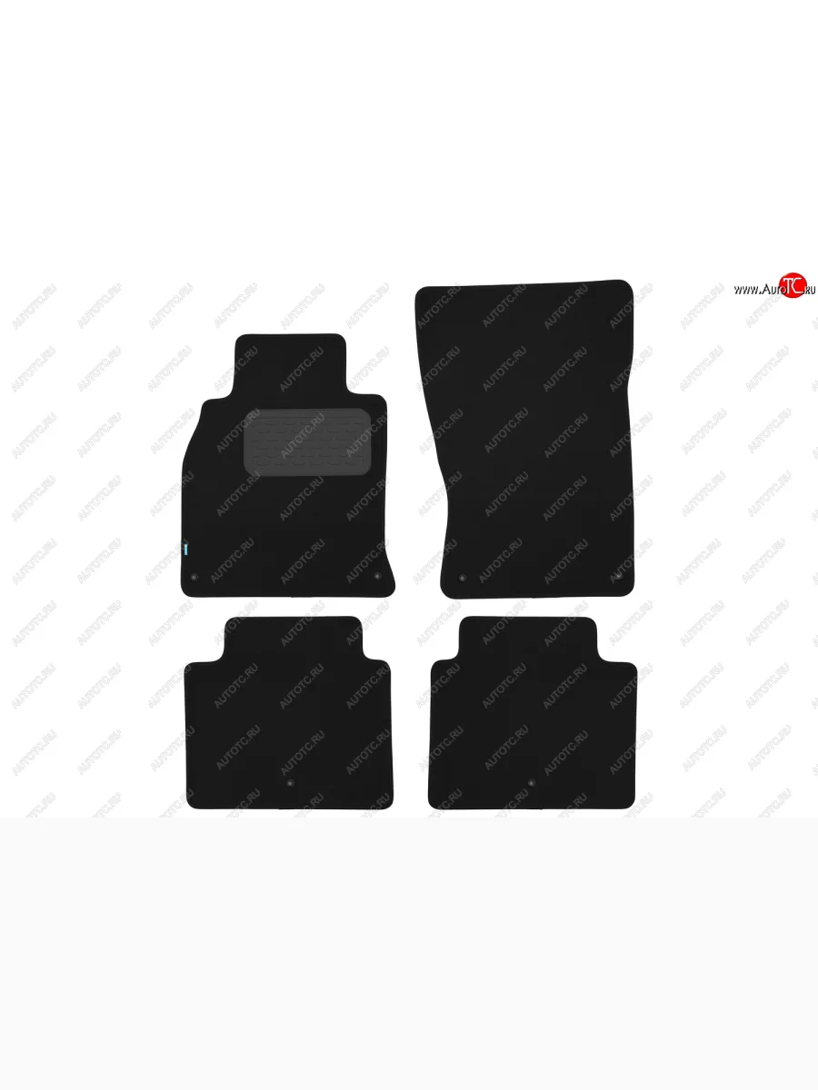 Коврики салона (текстиль) Klever Premium  INFINITI M (2010-2014) (Чёрные)  в Самаре Самарской области