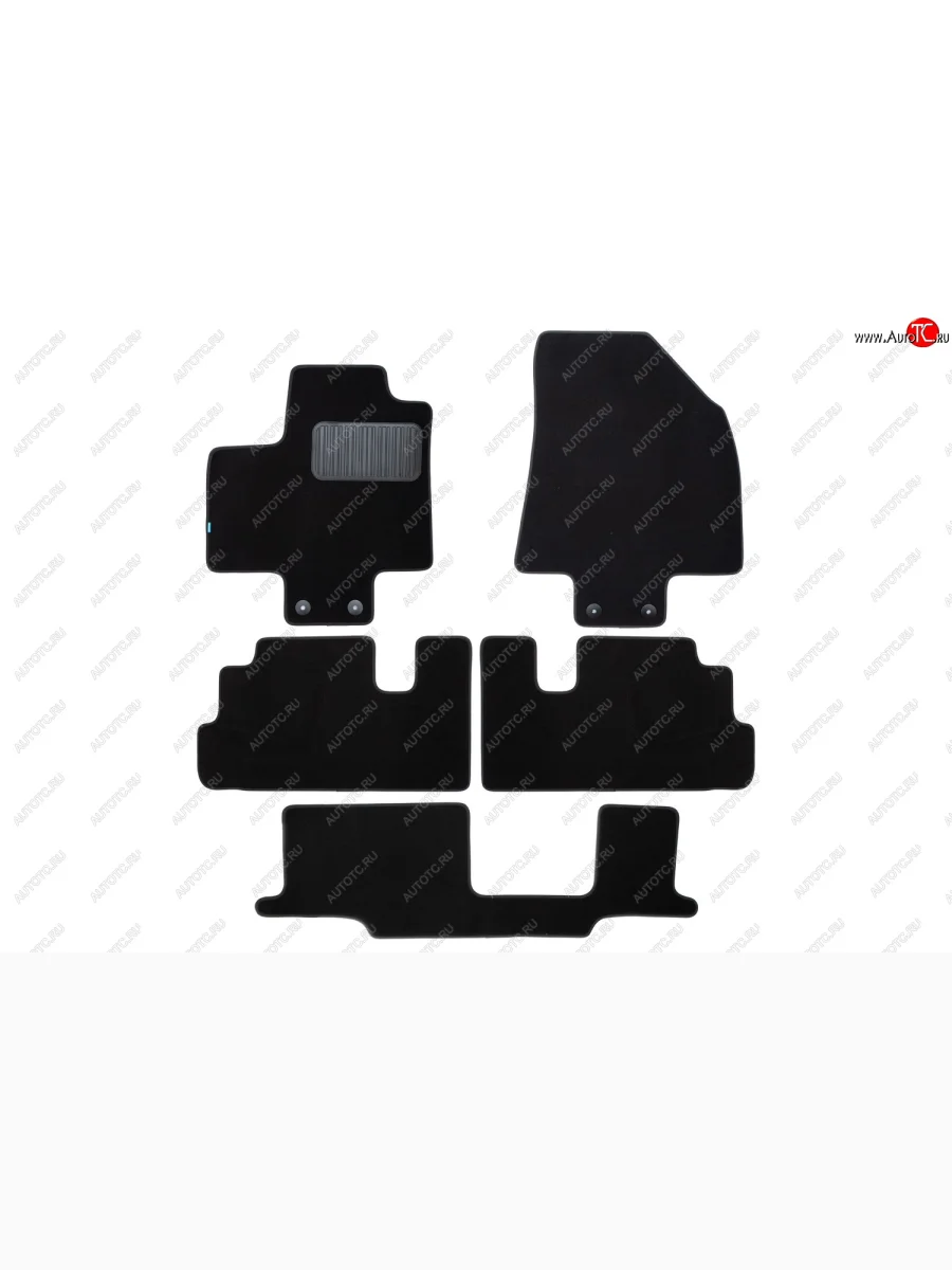 Коврики салона (текстиль) Klever Premium  INFINITI QX60 (2021-2025) L51 (Чёрные)  в Самаре Самарской области