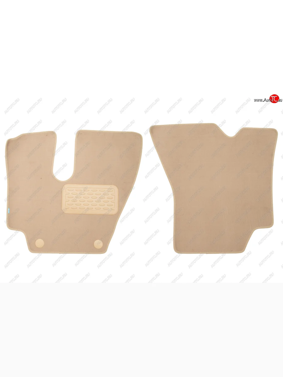 Коврики салона (текстиль) Klever Premium  Ford Cargo (2013-2025) (Бежевые)  в Самаре Самарской области