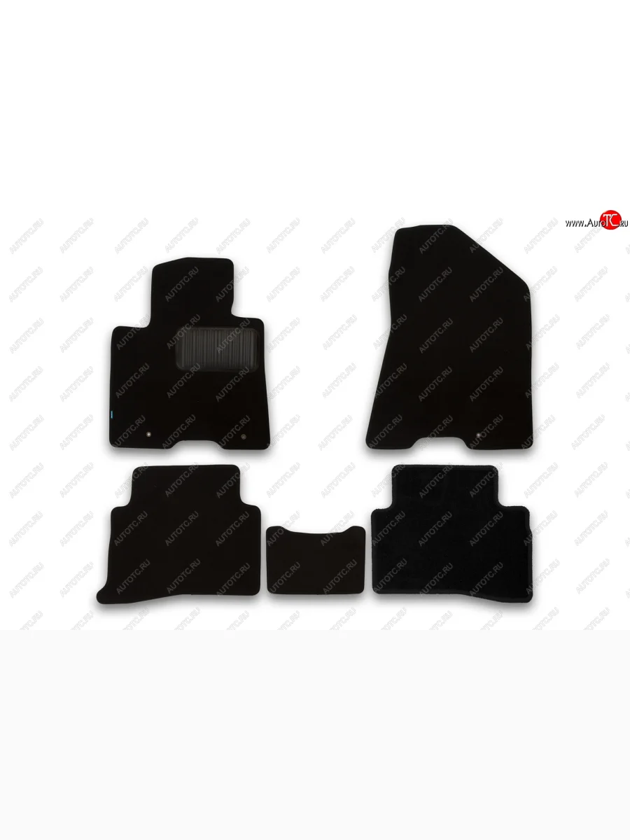 Коврики салона (текстиль) Klever Premium  KIA Sportage (2016-2018) 4 QL (Чёрные)  в Керчи Республика Крым