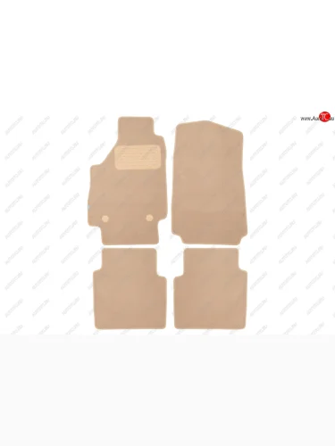 Коврики салона (текстиль) Klever Premium (Бежевые) Лада ВАЗ нива 4х4 2121 (Legend) 3 дв. 2-ой рестайлинг (2021-2025)