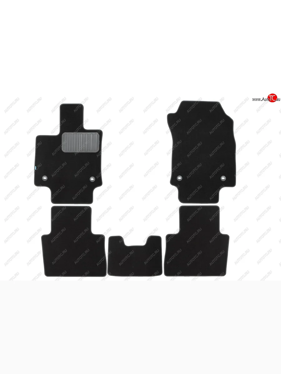 Коврики салона (текстиль) Klever Premium  Lexus  NX350  AZ20, NX350h  AZ20, NX450h Plus  AZ20 (Чёрные)  в Самаре Самарской области