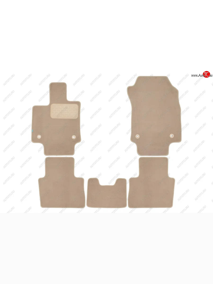 Коврики салона (текстиль) Klever Premium  Lexus  NX350  AZ20, NX350h  AZ20, NX450h Plus  AZ20 (Бежевые)  в Керчи Республика Крым