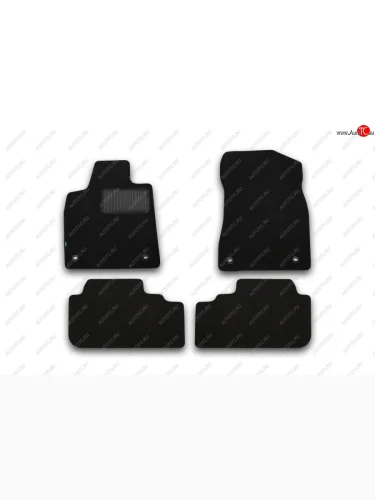 Коврики салона (текстиль) Klever Premium (Чёрные) Lexus RX350L AL20 рестайлинг (2019-2022)