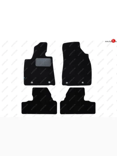 Коврики салона (для авто с АКПП, текстиль) Klever Premium (Чёрные) Lexus RX350 AL10 рестайлинг (2012-2015)