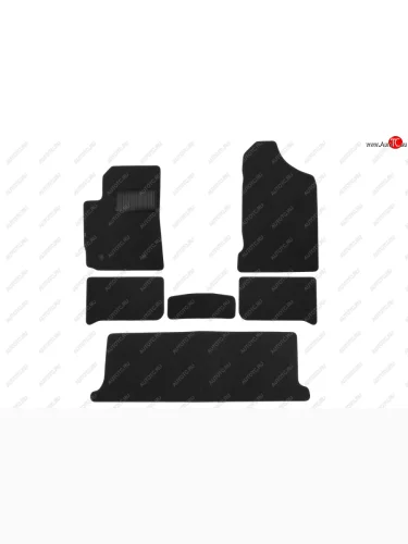 Коврики салона (текстиль) Klever Premium (Чёрные) Lifan Myway (2016-2025)
