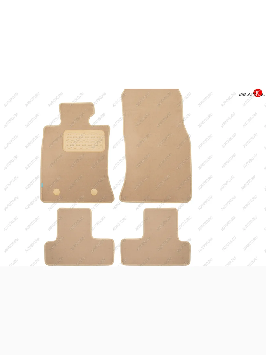 Коврики салона (текстиль) Klever Premium Mini Cooper (2006-2014) (Бежевые)  в Керчи Республика Крым