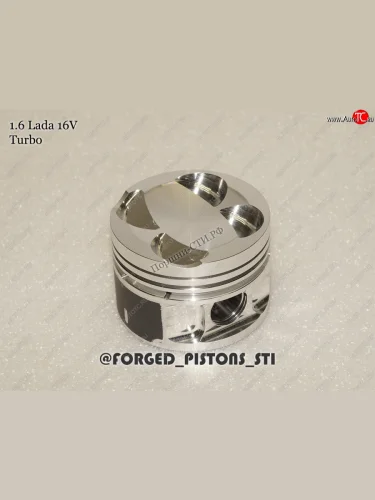 Поршни (16-кл 21124 1,6л Турбо под шатун 2110 клапана 32/29) СТИ (диаметр поршня: 82.00 мм) Лада ВАЗ 2110 - 2114