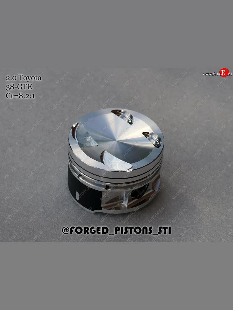 Поршни (Toyota 2,0 3S-GTE (V=8,7) под кольца 1,2/1,5/4,0) СТИ Toyota Caldina T210 дорестайлинг универсал (1997-1999) (диаметр поршня: 86.00 мм)  в Керчи Республика Крым