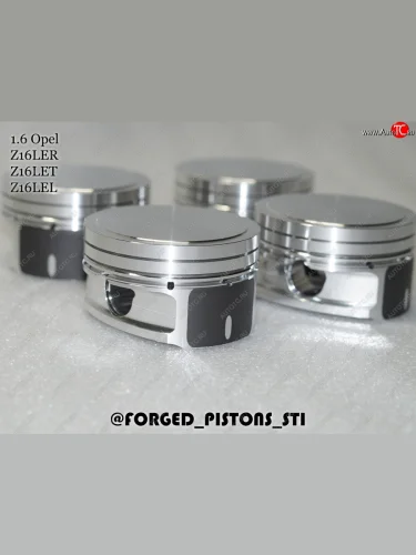 Поршни (Opel 1.6l Z16LER, Z16LET под кольца 1,2/1,2/2,0) СТИ (диаметр поршня: 79.00 мм) Opel Astra ( H,  H GTC) - Zafira  В