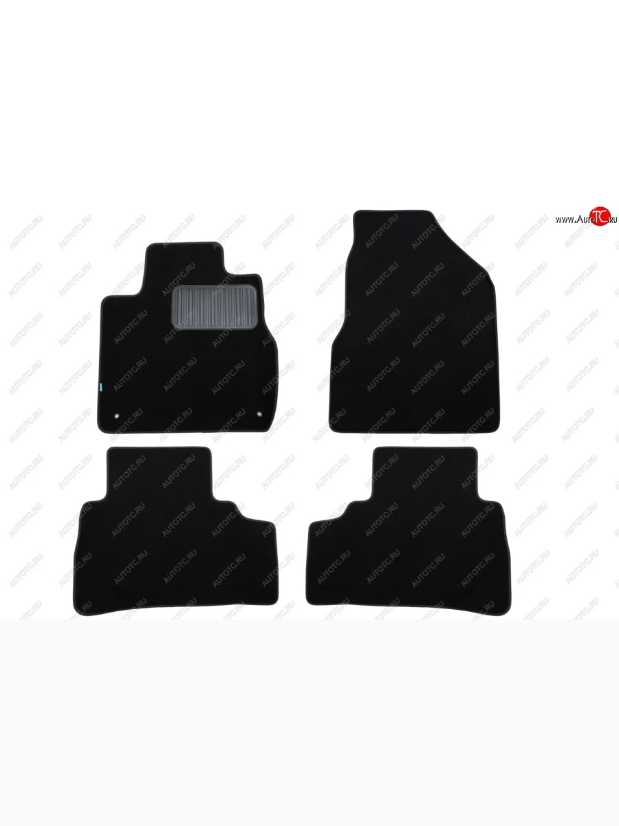 Коврики салона (текстиль) Klever Premium Nissan Murano 2 Z51 дорестайлинг (2008-2011) (Чёрные)  в Керчи Республика Крым