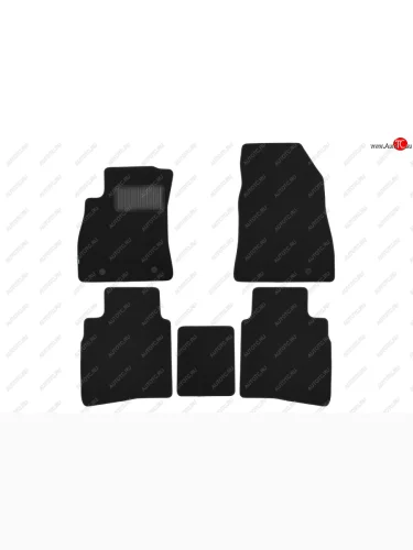 Коврики салона (текстиль) Klever Premium (Чёрные) Nissan Sentra  7 (2014-2017) B17