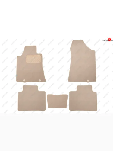 Коврики салона (текстиль) Klever Premium (Бежевые) Nissan Teana  3 L33 (2014-2020) дорестайлинг