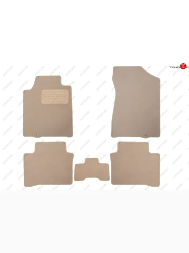 Коврики салона (текстиль) Klever Premium (Бежевые) Nissan Teana 2 J32 дорестайлинг (2008-2011)
