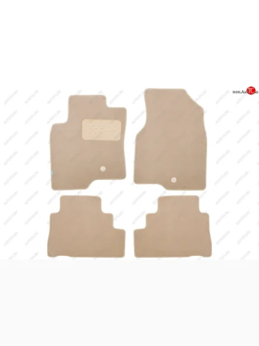 Коврики салона (текстиль) Klever Premium (Бежевые) Opel Antara (2006-2010)