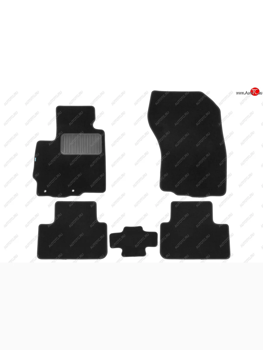 Коврики салона (текстиль) Klever Premium Peugeot 4008 (2012-2017) (Чёрные)  в Керчи Республика Крым