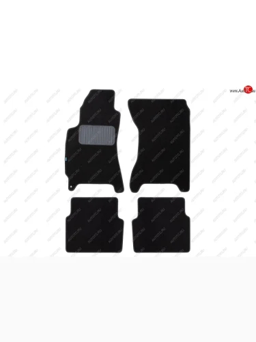 Коврики салона (текстиль) Klever Premium (Чёрные) Subaru Forester SG дорестайлинг (2002-2005)