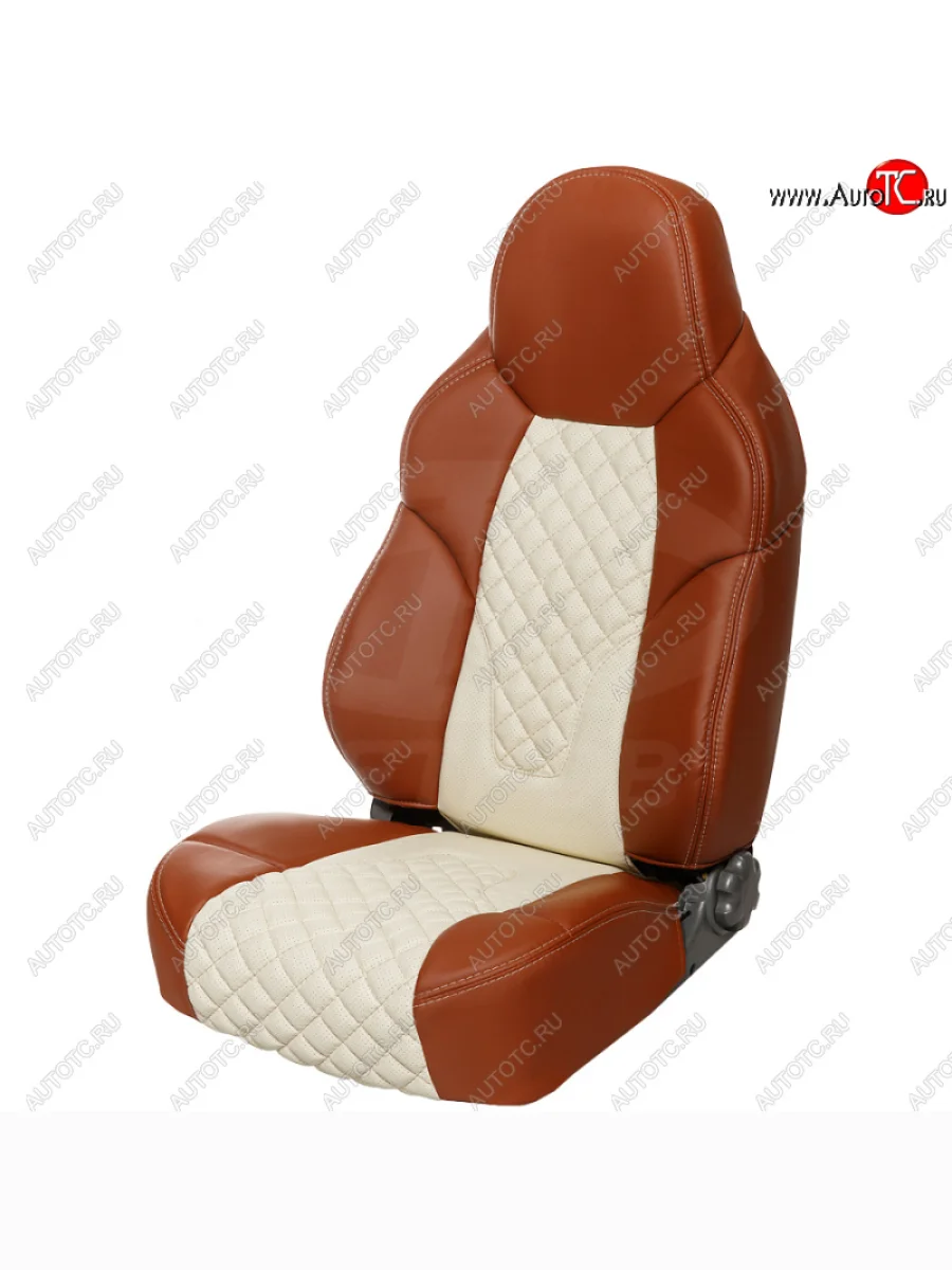 Универсальные чехлы (экокожа) Trend   (Фокс/крем)  в Самаре Самарской области