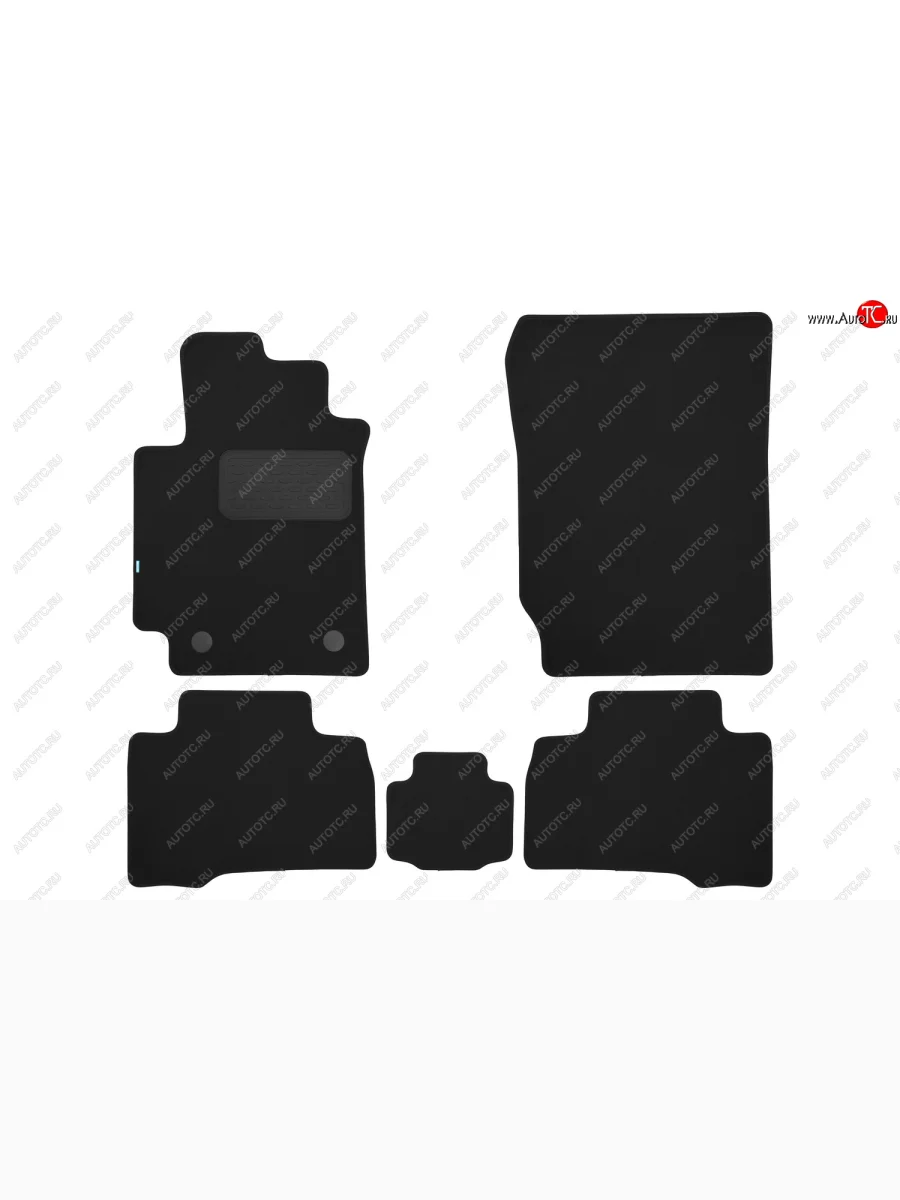 Коврики салона (текстиль) Klever Premium Suzuki Grand Vitara JT 5 дверей дорестайлинг (2005-2008) (Чёрные)  с доставкой в г. Керчь