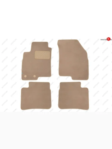 Коврики салона (текстиль) Klever Premium (Бежевые) Hyundai Sonata  EF (2001-2013) рестайлинг ТагАЗ