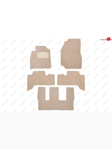 Коврики салона (текстиль) Klever Premium (Бежевые) Toyota Land Cruiser  10 100 (1998-2007) дорестайлинг, 1-ый рестайлинг, 2-ой рестайлинг