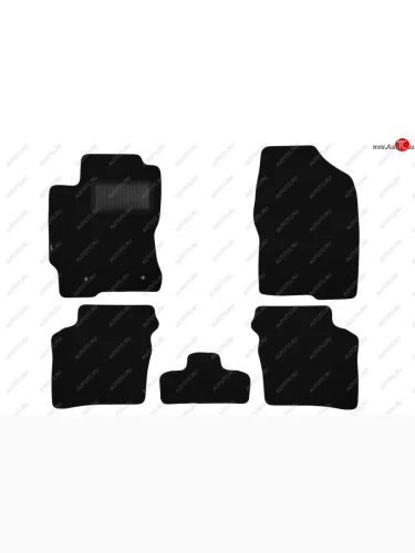 Коврики салона (текстиль) Klever Premium (Чёрные) Toyota Prius  XW20 (2003-2011) дорестайлинг, рестайлинг