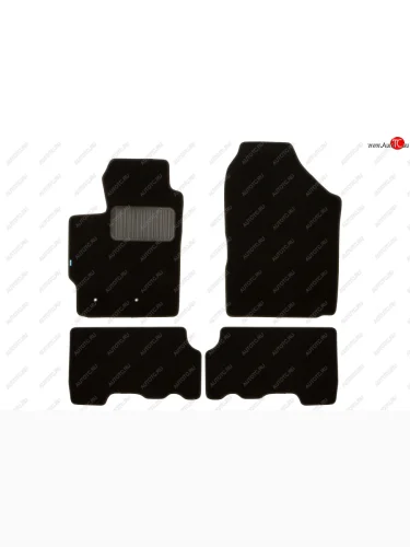 Коврики салона (текстиль) Klever Premium Toyota Yaris  XP90 (2005-2010) дорестайлинг, хэтчбэк 3 дв., дорестайлинг, хэтчбэк 5 дв., рестайлинг, хэтчбэк 3 дв., рестайлинг, хэтчбэк 5 дв.