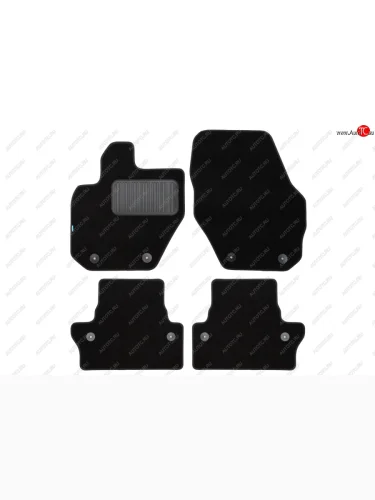 Коврики салона (текстиль) Klever Premium (Бежевые) Volvo XC60  дорестайлинг (2008-2013)