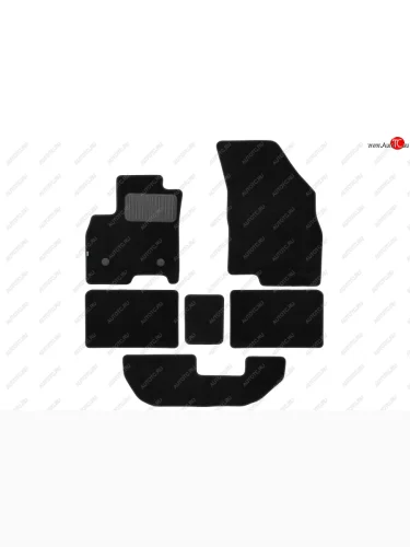 Коврики салона (текстиль) Klever Premium (Чёрные) Chery Tiggo 8 PRO (2021-2025)