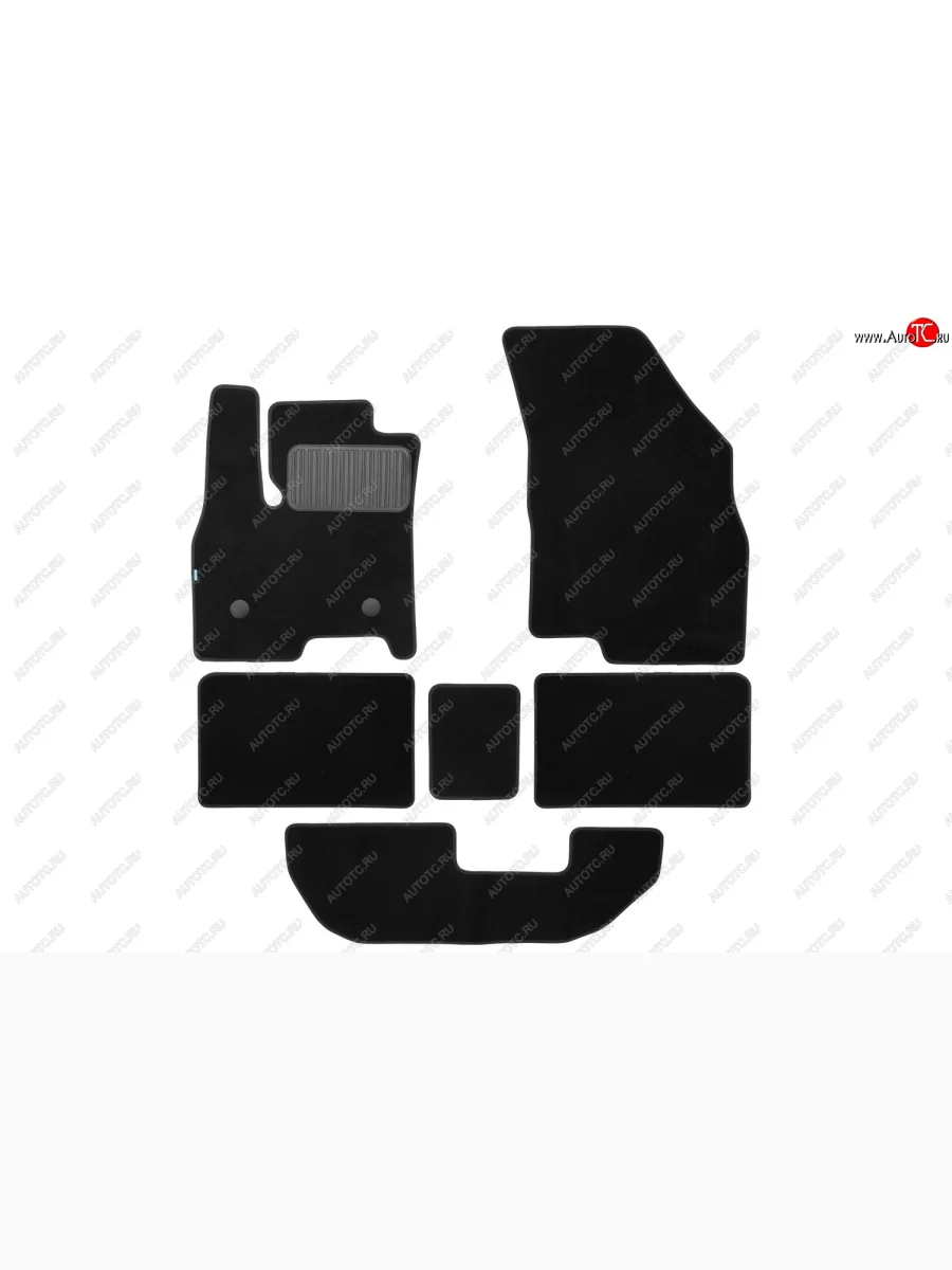 Коврики салона (текстиль) Klever Premium Chery Tiggo 8 PRO (2021-2025) (Чёрные)  в Керчи Республика Крым