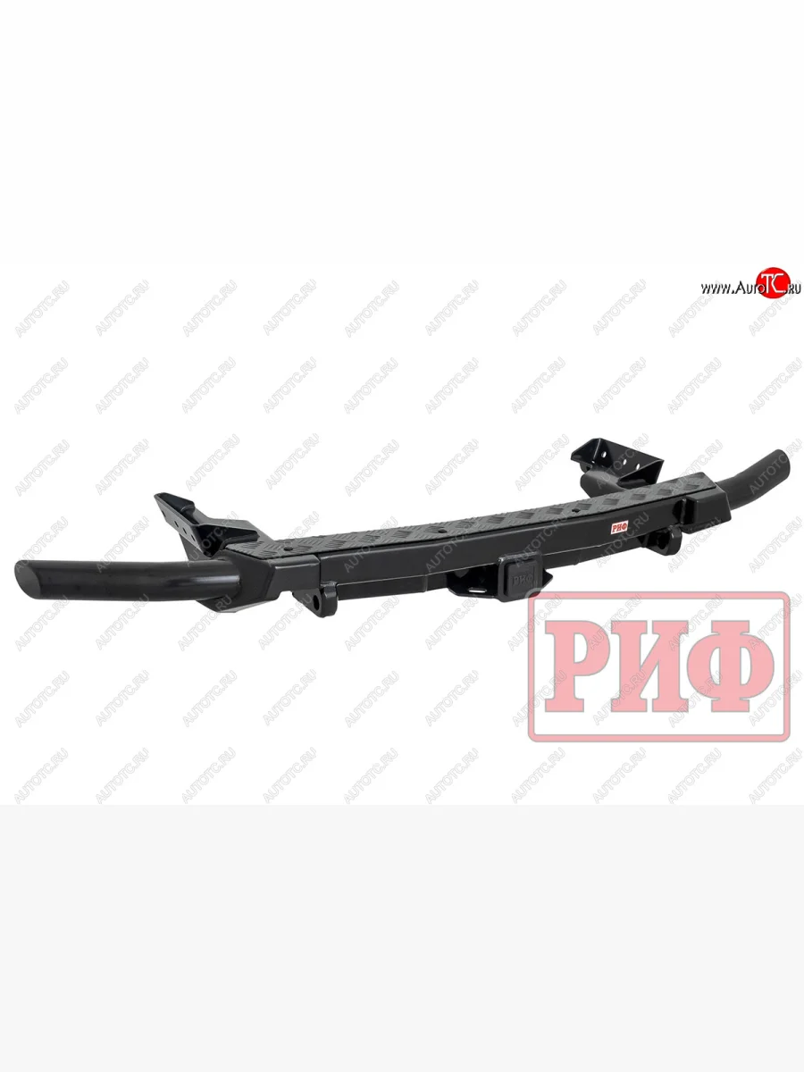 Бампер силовой задний РИФ Renault Duster HS рестайлинг (2015-2021) (С квадратом под фаркоп)  с доставкой в г. Керчь