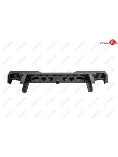 Бампер задний силовой (кузов 1400 мм) РИФ (С квадратом под фаркоп и фонарями) Nissan NP300 (2003-2008)