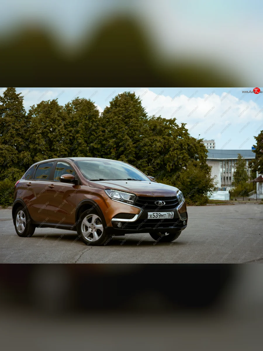 Комплект Кросс обвеса (шагрень) ТюнАвто Лада ВАЗ XRAY (2016-2022) (Поверхность текстурная)  в Перми Пермском крае