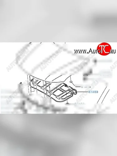 Шумоизоляция капота MITSUBISHI Mitsubishi L200 5 KK,KL рестайлинг (2018-2022)