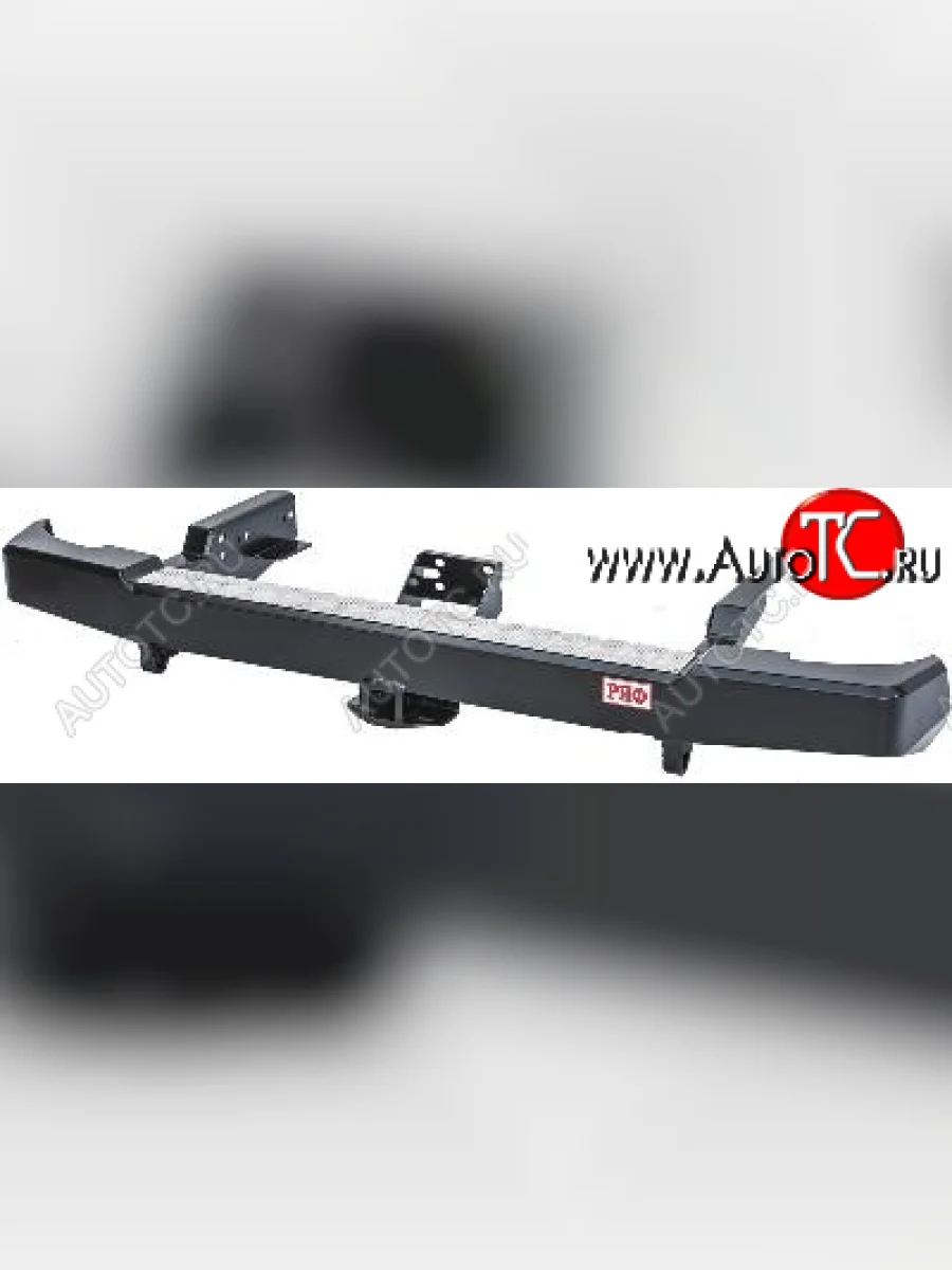 Бампер силовой задний (стандарт) РИФ Уаз Патриот 23632 1 рестайлинг пикап (2014-2016) (с квадратом под фаркоп)  с доставкой в г. Керчь