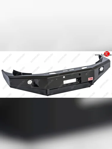 Бампер силовой передний РИФ (с доп. фарами без защитной дуги) Ford Ranger ( DoubleCab,  RapCab) (2011-2016) дорестайлинг
