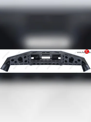 Бампер силовой передний РИФ (без защитной дуги) Ford Ranger ( DoubleCab,  RapCab) (2011-2016) дорестайлинг