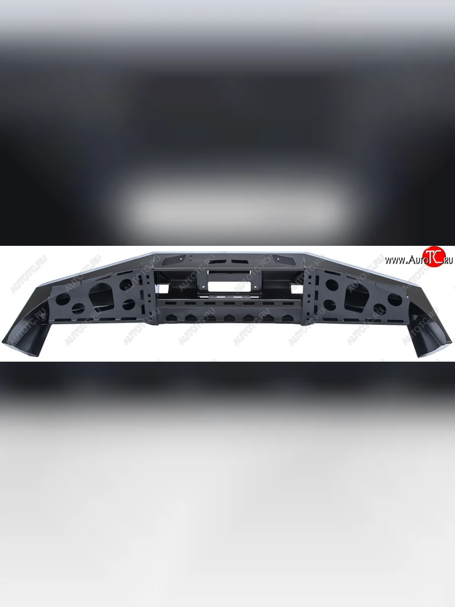 Бампер силовой передний РИФ Ford Ranger DoubleCab дорестайлинг (2011-2016) (без защитной дуги)  с доставкой в г. Керчь