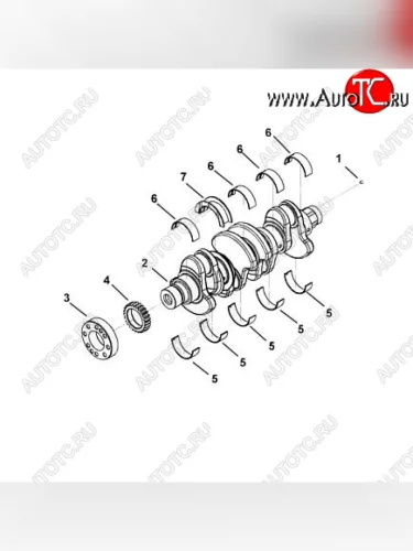 Вкладыши коренные комплект дв. Cummins ISF 2.8 4309121 (HAFFEN) Foton Aumark (2010-2025), ГАЗ Баргузин  2217 автобус (2010-2025), ГАЗ ГАЗель ( 3221,Бизнес,  3302,Бизнес) (2010-2025), ГАЗ ГАЗель Next ( A21,A22, С41, С42,  A21,A22, С41, С42, Фермер,  A60,A63, A64,  A62,А65,  A31,A32, C45, C46) (2013-2025), ГАЗ ГАЗель NEXT Citiline  А68 (2020-2025), ГАЗ ГАЗель NN ( 220,  129,220,200) (2019-2025), ГАЗ Соболь ( 2217 Бизнес автобус,  2752,Бизнес,  2310,Бизнес) (2010-2025), ПАЗ 3237 (2002-2014), ПАЗ 4234 (2002-2025)