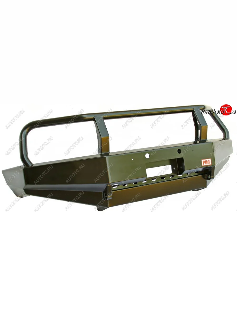 Бампер передний силовой РИФ Mazda BT-50 (2006-2011) (С защитной дугой)  с доставкой в г. Керчь