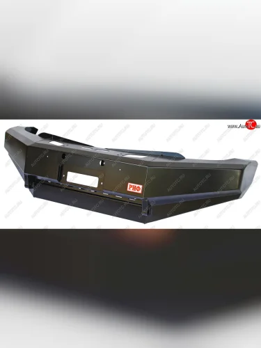 Бампер передний силовой РИФ (С защитой бачка омывателя) Mitsubishi L200 4  дорестайлинг (2006-2014)