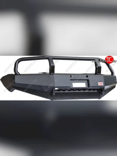 Бампер передний силовой РИФ (С защитной дугой и защитой бачка омывателя) Mitsubishi L200  4 - Pajero Sport  PB