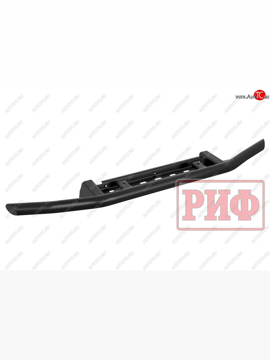 Бампер передний силовой РИФ  Mitsubishi Pajero (2006-2020) 4 V90, 4 V80 (Под площадку для лебёдки RIFPJR-30000 с защитой радиатора)  с доставкой в г. Керчь