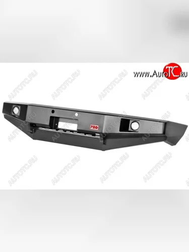Бампер силовой передний РИФ (с доп. фарами без защитной дуги) Toyota Land Cruiser  10 100 (1998-2002) дорестайлинг