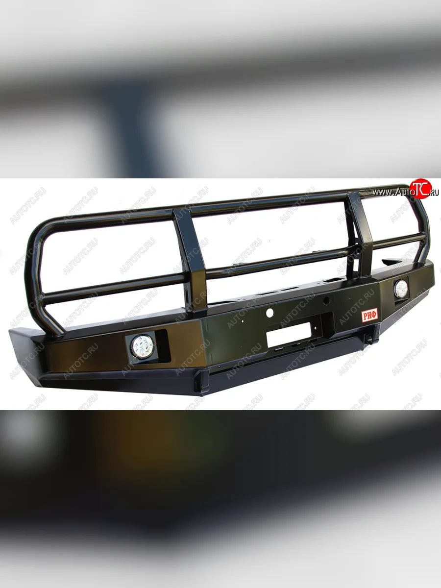 Бампер силовой передний РИФ  Toyota Land Cruiser (1989-1997) 80 (с доп. фарами и защитной дугой)  в Керчи Республика Крым
