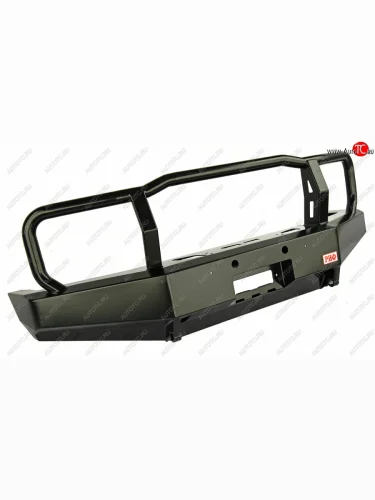 Бампер РИФ силовой передний Toyota Land Cruiser 767879 2007+ без доп. фар, с защитной дугой и площадкой под лебедку (Без дополнительных фар, с защитной дугой и площадкой под лебедку) Toyota Land Cruiser  J70 (2014-2015) 5 дв. 3-ий рестайлинг