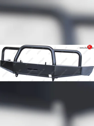 Бампер передний силовой РИФ (С защитной дугой) Уаз Симбир (3162) (1997-2005)